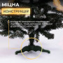 Изображение Елка искусственная сосна 130 см зеленая с белыми кончиками ИМ Light-Deco 3 