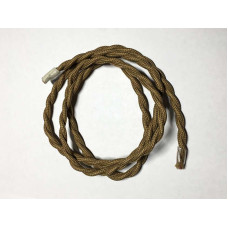 AMP кабель текстильний звитий 2x0.75 khaki AMP кабель текстильний звитий 2x0.75 khaki