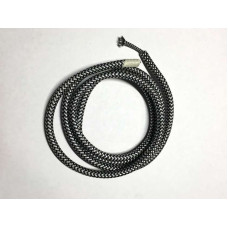 AMP кабель текстильний зигзаг 2x0.75 black+gray AMP кабель текстильний зигзаг 2x0.75 black+gray