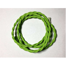 AMP кабель текстильний звитий 2x0.75 light green AMP кабель текстильний звитий 2x0.75 light green