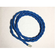 AMP кабель текстильний звитий 2x0.75 blue AMP кабель текстильний звитий 2x0.75 blue