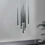 Зображення Каскадний світильник на 15 чорних підвісів ИМ Light-Deco 1 