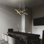 Зображення Чорна Led люстра із регульованим підвісним корпусом Ø 90 см ИМ Light-Deco 5 