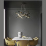 Зображення Чорна Led люстра із регульованим підвісним корпусом Ø 90 см ИМ Light-Deco 6 