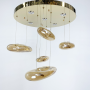 Зображення Стельова люстра Amber Water Drops AM ИМ Light-Deco 4 