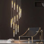 Изображение Каскадна люстра у трьох кольорах корпусу ИМ Light-Deco 7 
