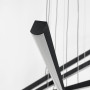 Зображення Чорна каскадна Led люстра Ø 101 см ИМ Light-Deco 1 