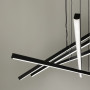 Зображення Чорна каскадна Led люстра Ø 101 см ИМ Light-Deco 5 