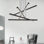 Зображення Чорна каскадна Led люстра Ø 101 см ИМ Light-Deco 