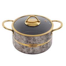 Каструля brioni антипригарна selection cream 20 см, 2,7 л., 3,5 мм товщ.
