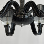 Зображення Класична люстра з чорною екошкірою на 6 ламп Ø65 см ИМ Light-Deco 1 