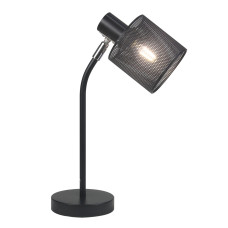 Настільна лампа в стилі лофт Light House SRS-20041 BK з поворотним механізмом, колір чорний