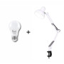 Зображення Настільна лампа VALESO SM-800, метал, білий, E27, 60W ИМ Light-Deco 