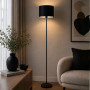 Изображение Торшер напольный светильник с абажуром Light House SRS-20581 BK черный ИМ Light-Deco 1 