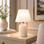 Изображение Настольная лампа с абажуром Light House SRS-20907 белая ИМ Light-Deco 
