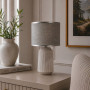 Зображення Настільна лампа з абажуром Light House SRS-20569 GREY сірий ИМ Light-Deco 1 