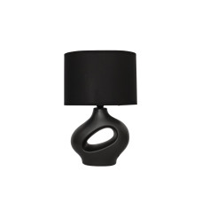 Настільна лампа з абажуром Light House SRS-20573 BK чорна