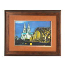 Ключница секционная ночной город без крючков 32х26x5см