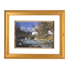 Ключница секционная дом у реки без крючков 32х26x5см