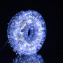 Изображение Новогодняя гирлянда комнатная роса Хвойная лапа 50 м 1500 LED зеленый провод Белое сияние D1500L50MGW ИМ Light-Deco 3 