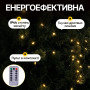 Зображення Гирлянда Конский хвост Мишура 640 LED 16 нитей 2 м зеленая, желтый GarlandoPro D640L2MGY ИМ Light-Deco 1 