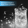 Изображение Гирлянда светодиодная конский хвост GarlandoPro 200LED Роса 2м 10 линий Белый 1733011W ИМ Light-Deco 5 