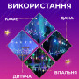 Изображение Гирлянда штора 3х0,7 м Звезды на 108 LED лампочек светодиодная 6 больших и 6 маленьких звезд 9 В 8 режимов 1733053ML ИМ Light-Deco 2 