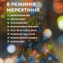 Изображение Гирлянда пучок светодиодная 200 LED 10 нитей роса динамическая феерия новогодняя декор 220В мультиколор Мультиколор ИМ Light-Deco 3 