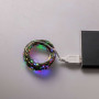 Изображение Гирлянда роса 20 метров USB на 200 led светодиодов капля зеленый провод мультиколор USB200L20MGML ИМ Light-Deco 6 