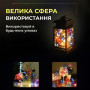Изображение Светодиодная гирлянда Роса 3 метра на батарейках 30 led нить на зеленом проводе мультиколор 30L3MGML ИМ Light-Deco 3 