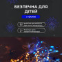 Изображение Гирлянда роса на пульте 50 метров на 500 led светодиодов капля белый провод синяя 500L50MWBL ИМ Light-Deco 2 
