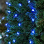 Изображение Гирлянда Конский хвост Мишура 640 LED 16 нитей 2 м зеленая синий GarlandoPro D640L2MGBL ИМ Light-Deco 4 