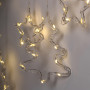 Изображение Гирлянда штора светодиодная GarlandoPro звезда и елка 120LED 3х0,9 м 8 режимов Желтый 1733072Y ИМ Light-Deco 5 