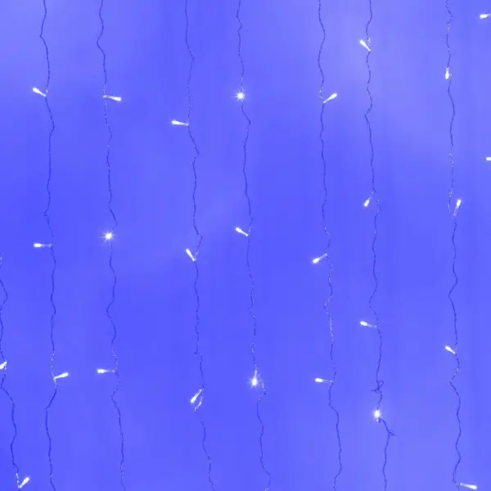 Изображение Гирлянда-штора светодиодная 64 LED размер 1,5*1,5 м, белый ZWM2160LEDW ИМ Light-Deco 2 