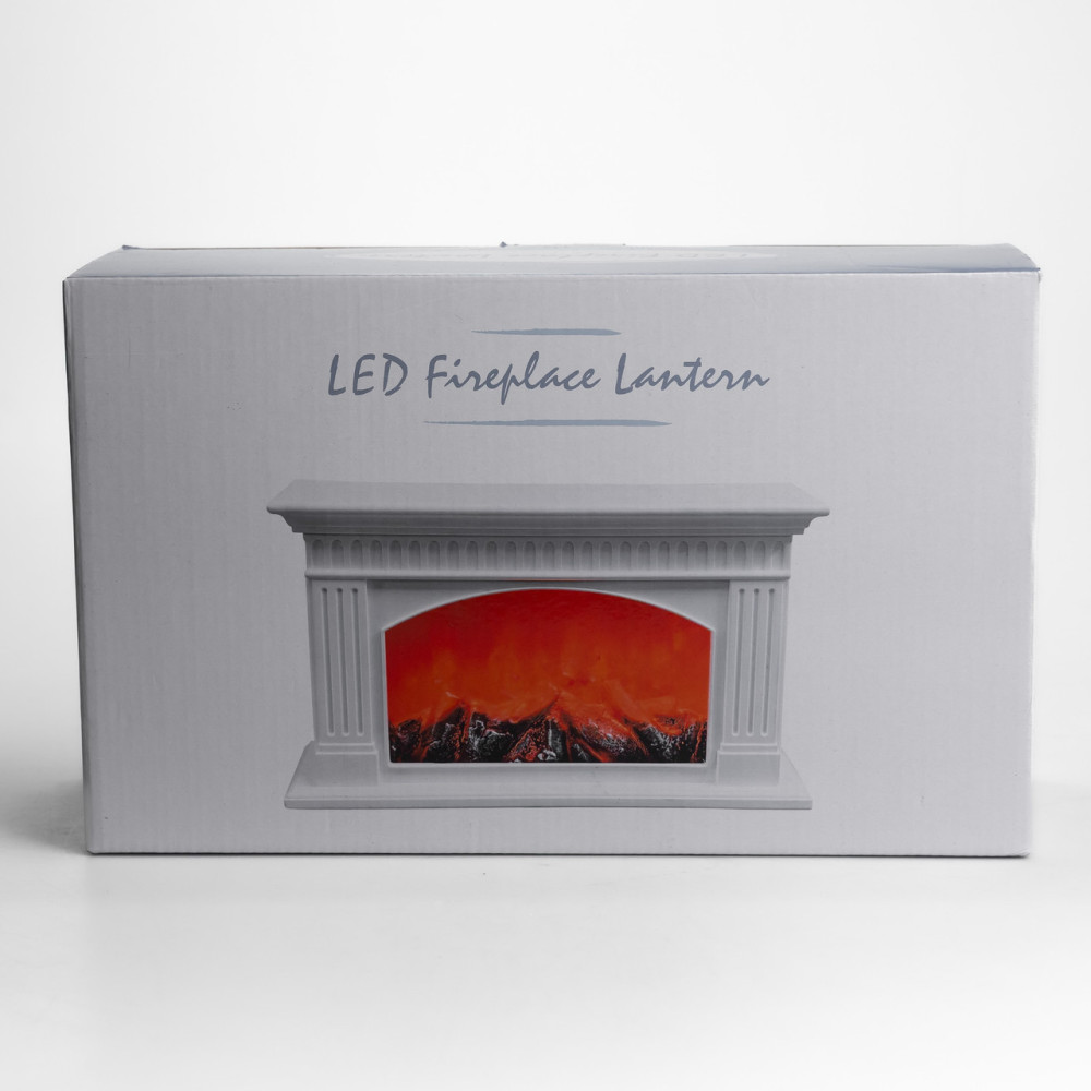 Изображение Камин декоративный с LED-подсветкой 35*11.5*21 см, белый Yiwu 2026-CR-3-2 ИМ Light-Deco 7 