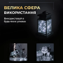 Изображение Гирлянда роса 10 метров капля на батарейках на 100 led белый провод белая 100L10MWW ИМ Light-Deco 2 