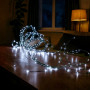 Изображение Гирлянда Конский хвост 600 LED 20 нитей 3 м зеленая, белый GarlandoPro 1733015GW ИМ Light-Deco 1 