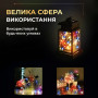Изображение Светодиодная гирлянда Роса 5 метров на батарейках нить 50 led на зеленом проводе мультиколор 50L5MGML ИМ Light-Deco 2 
