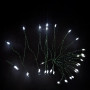 Изображение Гирлянда Конский хвост Мишура 1200 LED 20 нитей 2 м зеленая, белый Garlando D1200L2MGW ИМ Light-Deco 6 