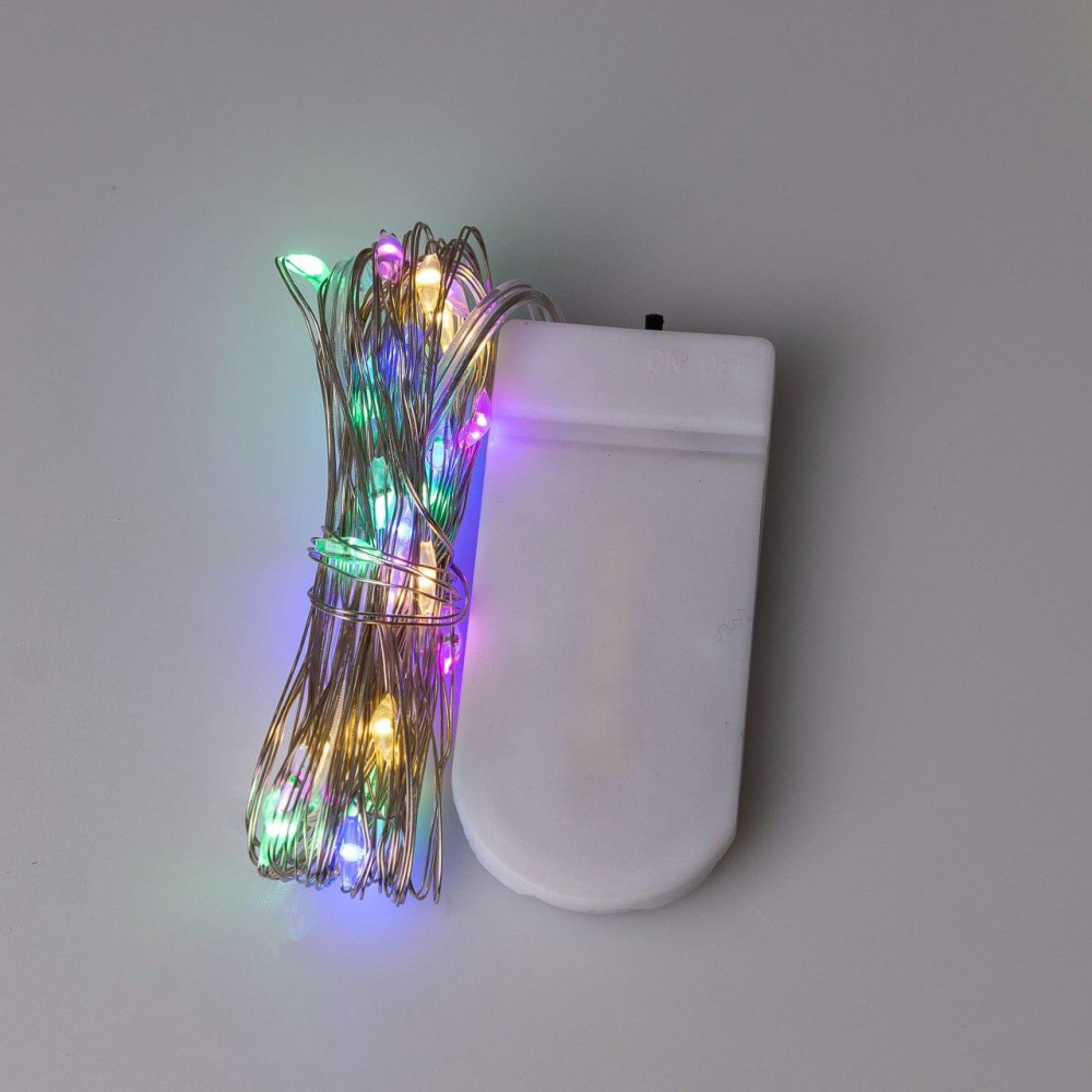 Изображение Гирлянда светодиодная на батарейках GarlandoPro 30LED 3м медный провод гирлянды роса 1733017ML ИМ Light-Deco 1 