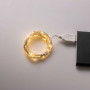 Изображение Гирлянда роса 10 метров USB на 100 led светодиодов капля белый провод желтая USB100L10MWY ИМ Light-Deco 6 