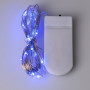 Изображение Гирлянда светодиодная на батарейках GarlandoPro 30LED 3м медный провод гирлянды роса Синий 1733018BL ИМ Light-Deco 1 