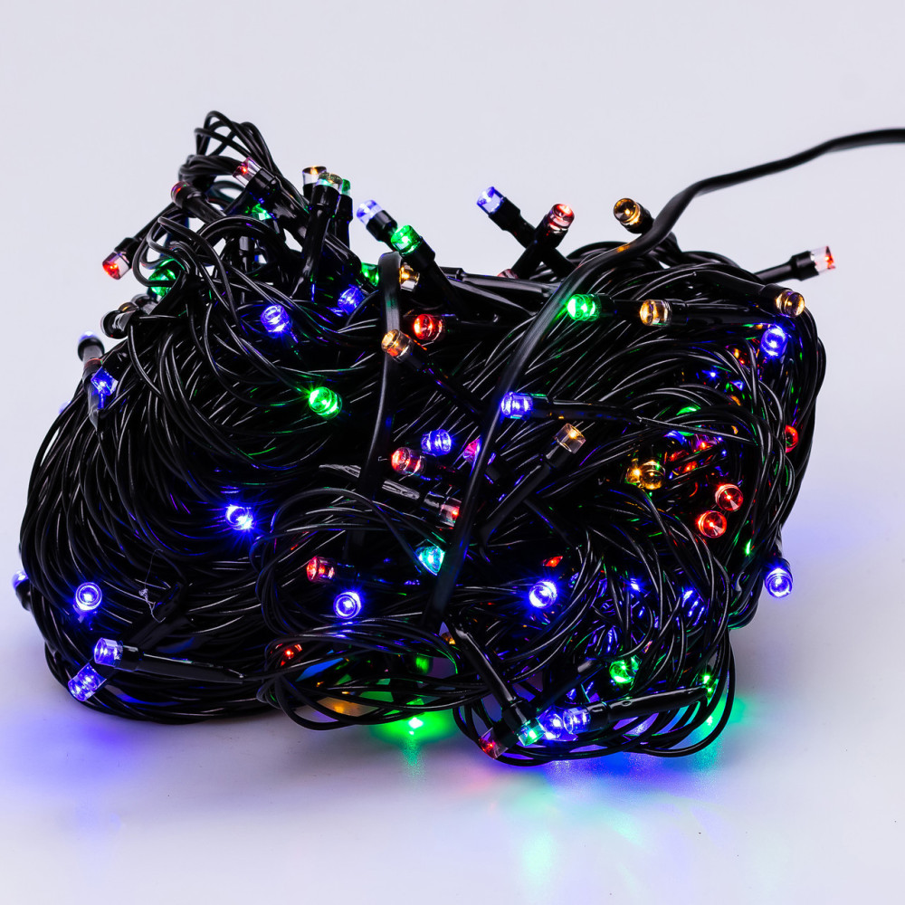 Изображение Гирлянда нить 16 м на 180 LED лампочек светодиодная черный провод 8 режимов работы M400LEDML ИМ Light-Deco 6 