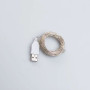 Изображение Гирлянда роса 10 метров USB на 100 led светодиодов капля белый провод белая USB100L10MWW ИМ Light-Deco 6 