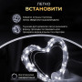 Изображение Гирлянда роса 20 метров USB на 200 led светодиодов капля белый провод белая USB200L20MWW ИМ Light-Deco 2 