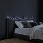 Изображение Новогодняя комнатная гирлянда нить 6 м 50 LED черный провод Белый W50LED6MBW ИМ Light-Deco 