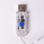 Изображение Гирлянда-штора Роса 200 LED 10 нитей 3*2 м USB Garlando USB173304Y ИМ Light-Deco 9 