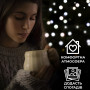 Изображение Гирлянда нить светодиодная GarlandoPro 190 LED лампочек 18м 8 режимов лед гирлянда Белый W400LEDW ИМ Light-Deco 4 