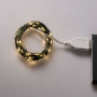 Изображение Гирлянда роса 10 метров USB на 100 led светодиодов капля на зеленой проволоке USB100L10MGY ИМ Light-Deco 6 