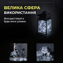 Изображение Светодиодная гирлянда Роса 3 метра на батарейках 30 led нить на белом проводе белая 30L3MWW ИМ Light-Deco 2 